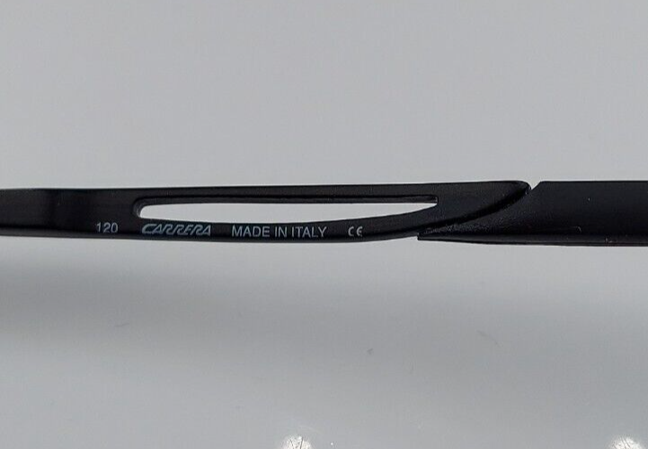 Carrera Huron/S Black Pilot Metal Sunglasses Italy FRAMES ONLY eBay