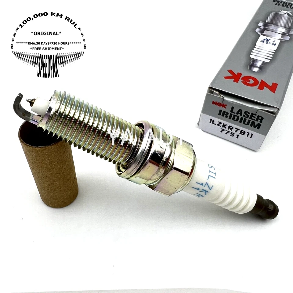 6 piezas bujías de iridio genuinas NGK ILZKR7B11 para Acura Honda RAM 12290-R70-A01 Foto 2 de 4