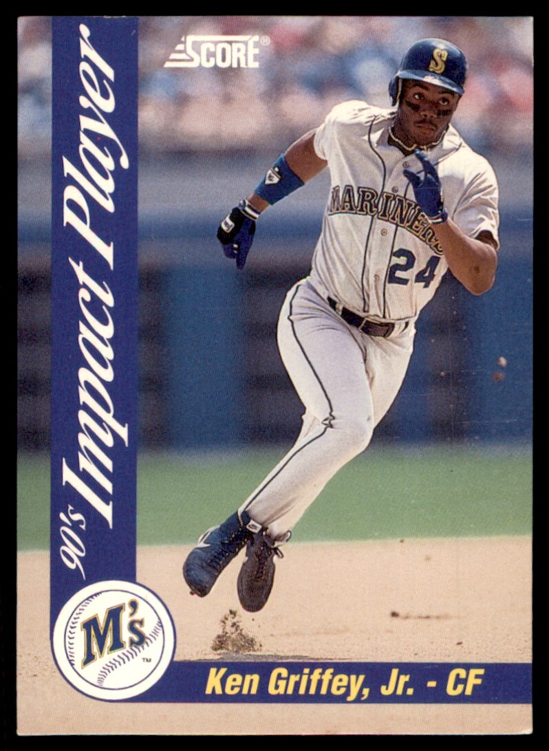 1992 Score Impact Player Ken Griffey JR. Seattle Mariners #28 | eBay
