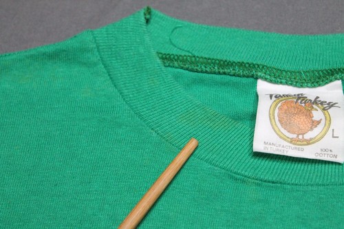 S/M * Vintage 80er HERREN OHNE HÜTE Rochester NY Konzert T-Shirt * Small Medium * 12.111 - Bild 7 von 9