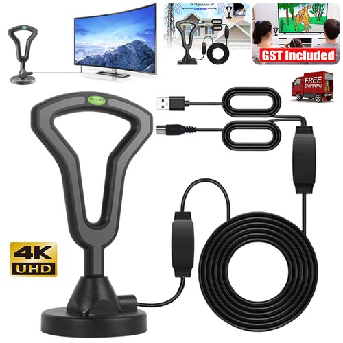 UK Best Portable TV Magnetic HD Aerial Indoor Outdoor With Amplifier Signal New - Picture 17 of 19