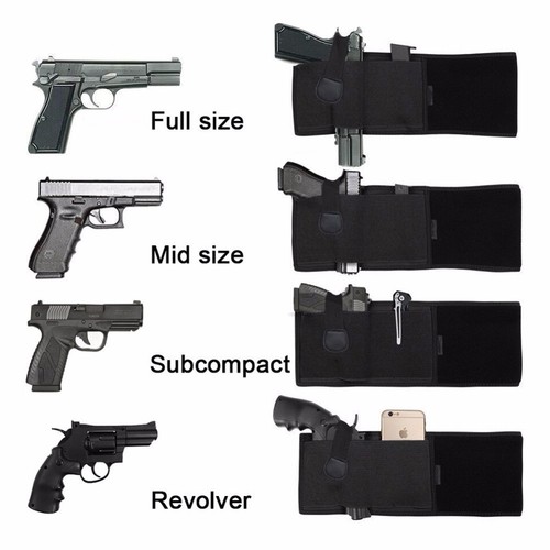 Gun Holster for Concealed Carry Ultimate Belly Band Pistol Holster for Men&Women - Picture 2 of 8