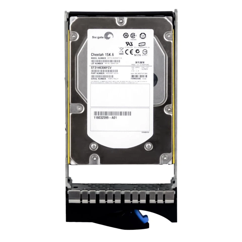 Hard Drive EMC 005048847 118032599-A01 ST3146356FCV 146GB 15000U 16MB FC 3.5'' - Image 3 of 3