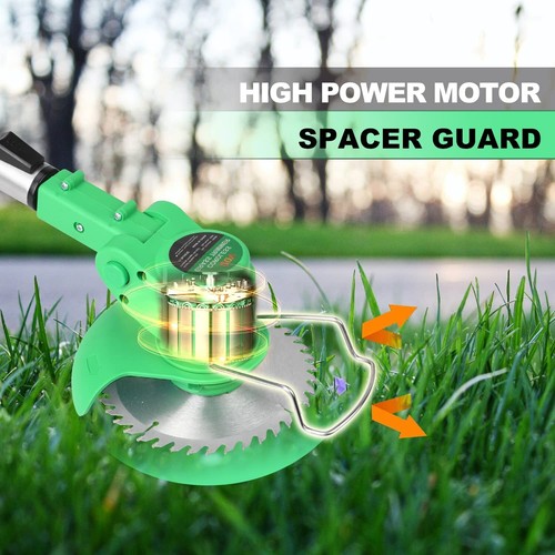 Tegatok Cordless Grass String Trimmer Cutter Electric Weed Eater Lawn Edger - Picture 12 of 15