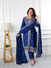 LAUNCHING NEW PURE CHINNON SILK SALWAR KAMEEZ WITH DUPATTA FOR RECEPTION