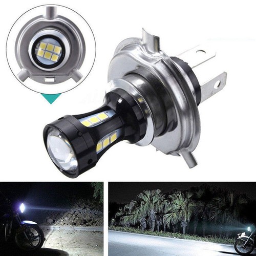 1PCS Motorcycle LED Light Bulb White 6500K H4-3030-18LED 18W Headlight Fog Light - Bild 1 von 8