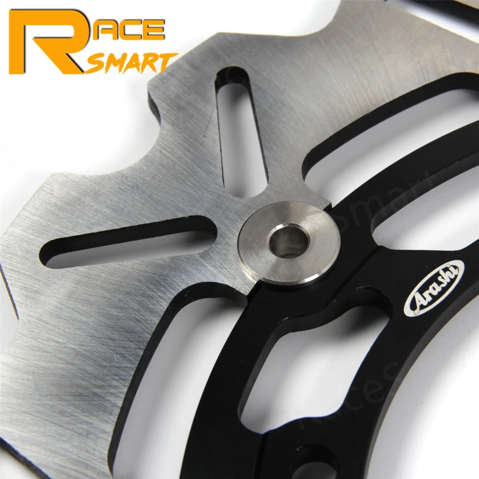 Rotores de disco de freno delanteros flotantes para Yamaha FZ6 2004-2008 FZ6 Fazer S2 2007-2009 Foto 4 de 4