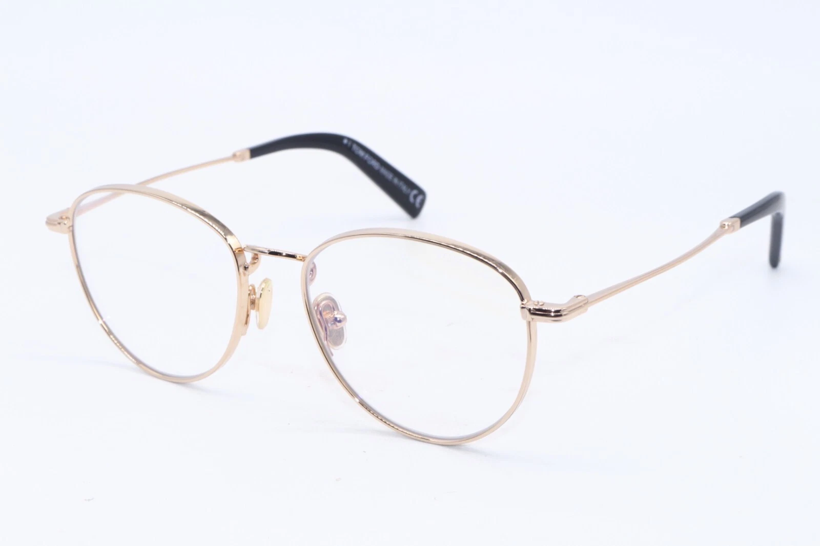 NEW TOM FORD TF 5749 B 028 G BLACK AUTHENTIC EYEGLASSES FRAMES DESIGNER 52 17
