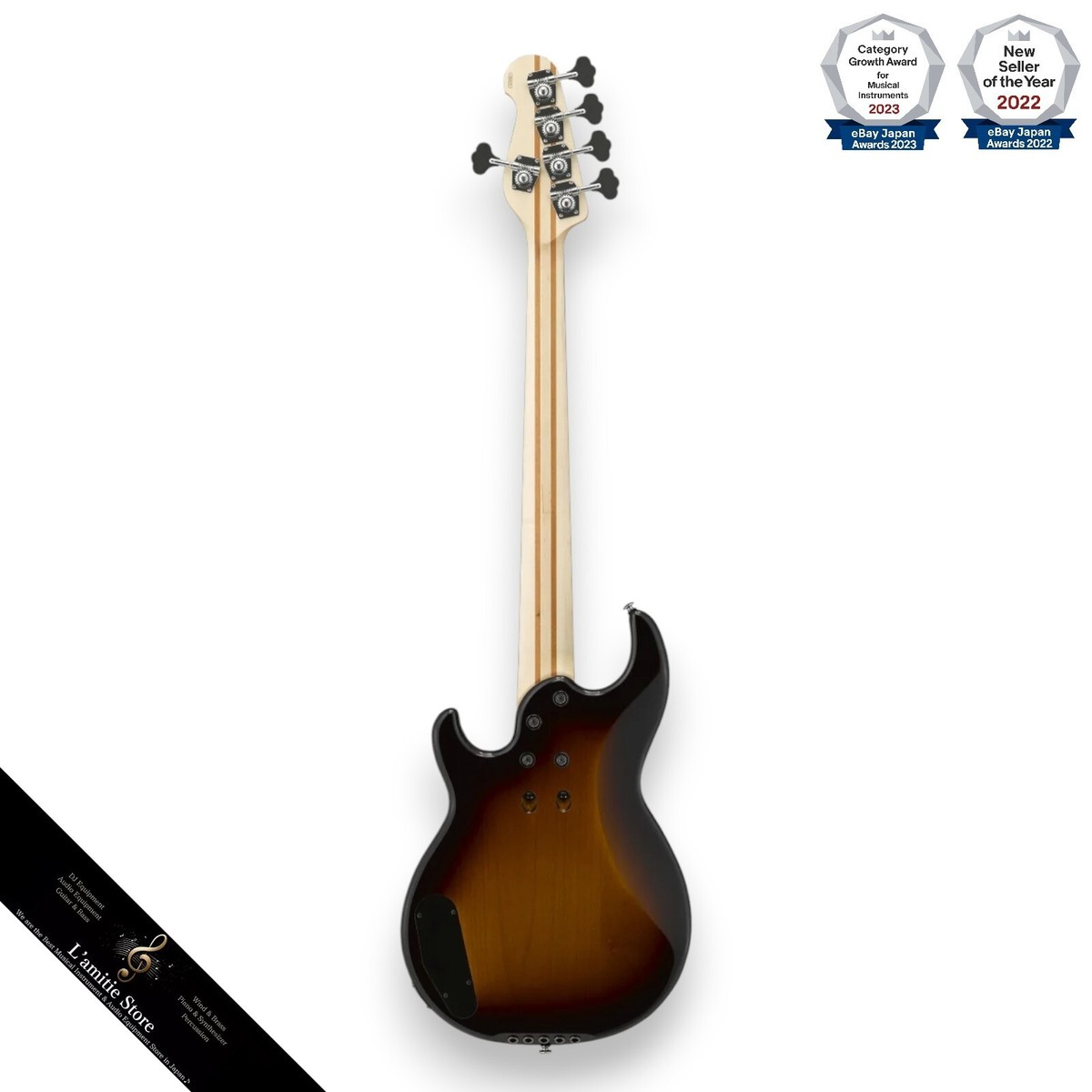 YAMAHA BB435 TBS(タバコサンバースト) Yamaha BB435 TBS - tobacco brown sunburst Solid body