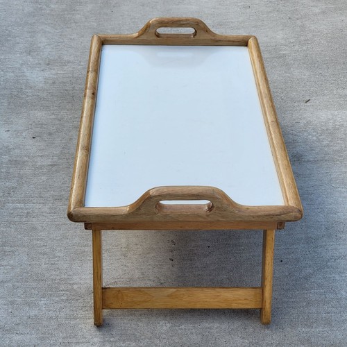 Bed Tray Breakfast Serving Tray with Foldable Legs - Picture 5 of 15