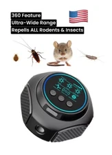 Professional Electronic Ultrasonic Repellent Pest Rat Mice Rodent Repeller USA