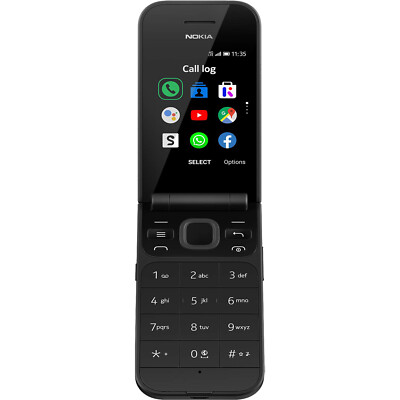 Nokia 2720 Fold 2G GSM Black 9MB Single-SIM Factory Unlocked GSM