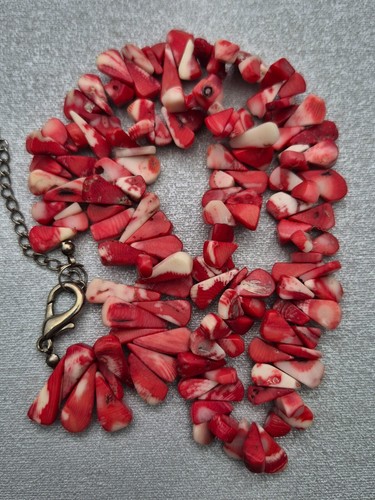 USSR Vintage Jewelry Soviet Era Necklace Beaded Retro Ornament - Picture 8 of 19