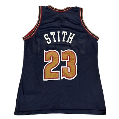 Vintage Bryant Stith Denver Nuggets Champion Jersey 90s NBA