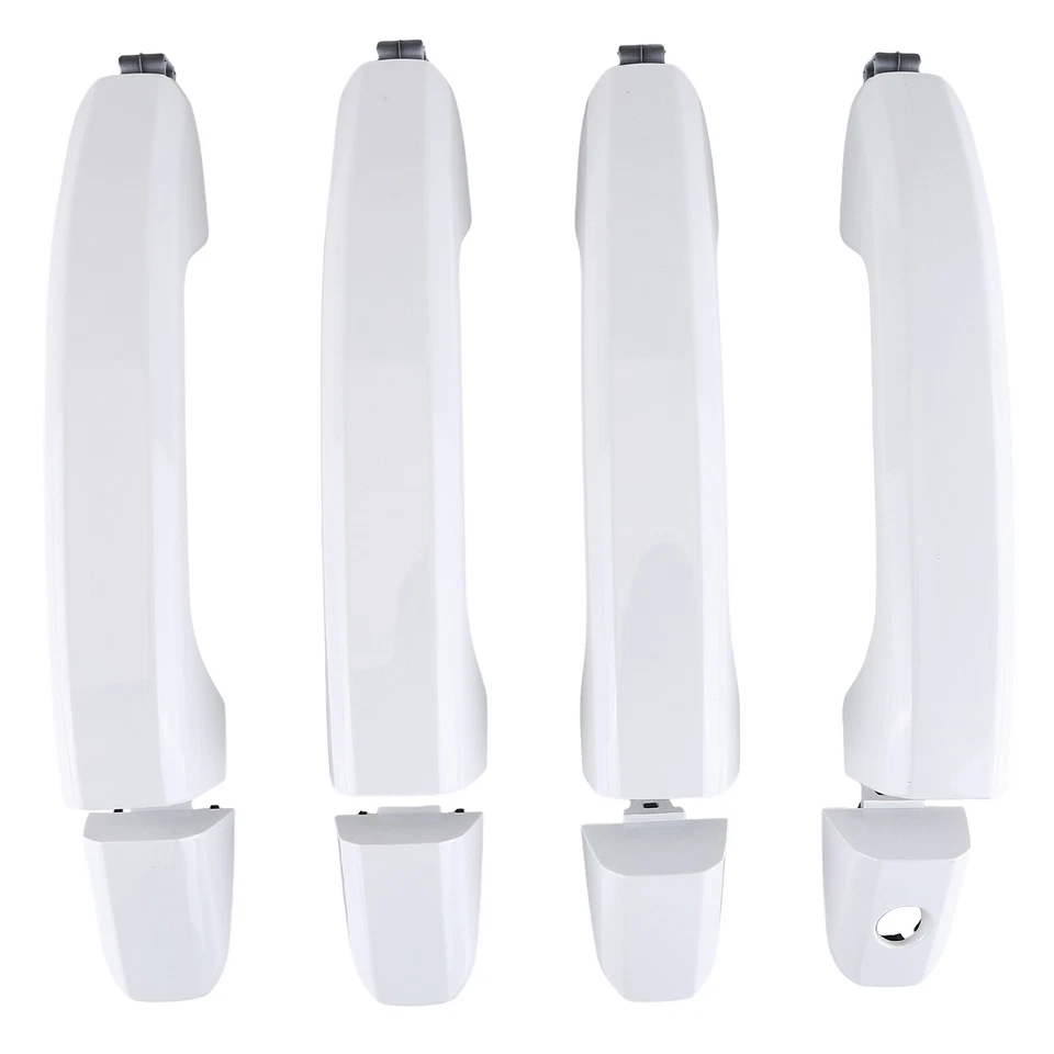 Олимпийские белые дверные ручки для Chevy Silverado GMC Sierra 2014-2018 годов выпуска упаковка 4 шт. - Изображение 4 из 4