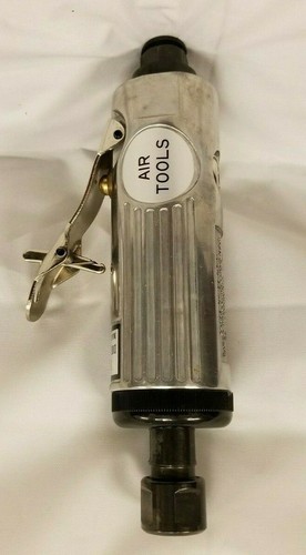 Front Exhaust Straight Air Die Grinder, 1/4 in, 22,000 rpm Free Speed - Picture 6 of 7
