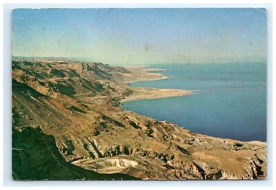 Dead Sea Asia Aerial View Postcard