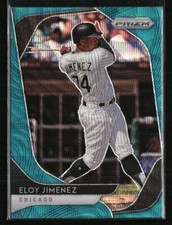 Eloy Jimenez 2020 Panini Prizm Teal #160  Baseball Card