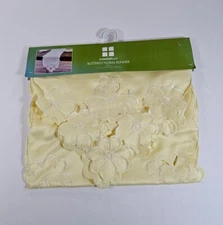 Essential Home Table Runner Yellow Butterfly Flower 12x72 Spring Countrycore New