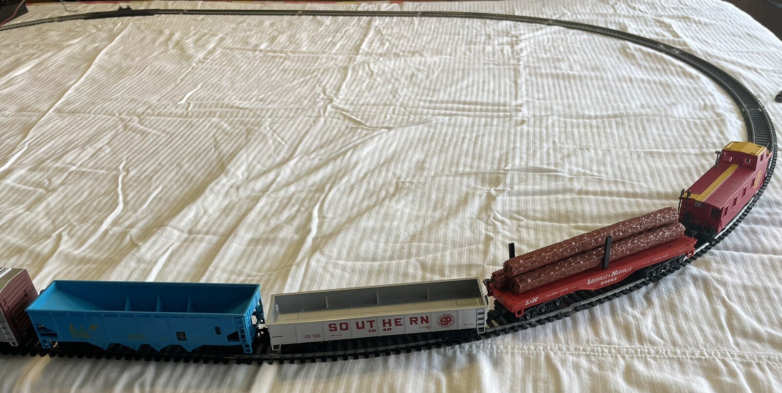 Bachmann HO Train Set Works Buildings People Extra Track Instructions