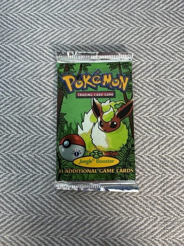 Wizards of the Coast First Edition Pokemon Jungle Booster Pack **unweighed**