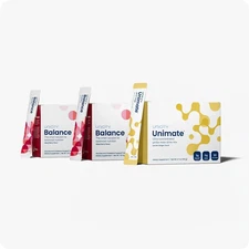 NEW Unicity Unimate Lemon Ginger 30 Pkt & Balance Mixed Berry 60 Pkt