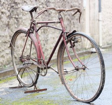Vélo ancien HUNTER vintage bicycle bici LABOR IVER JOHNSON old herse peugeot