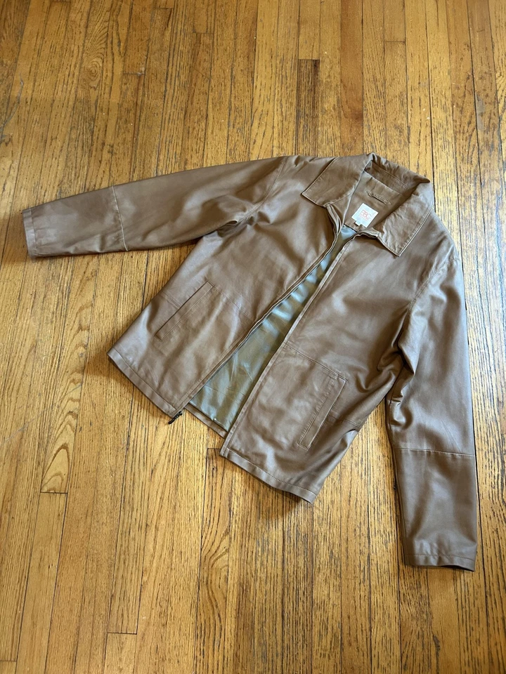 Chaqueta Bod & Christensen Breeze para Hombres 40 Cremallera Completa Cuero Prendas exteriores Abrigo Foto 2 de 4