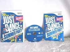Nintendo Wii Summer Party Just Dance(2011) Complete Works