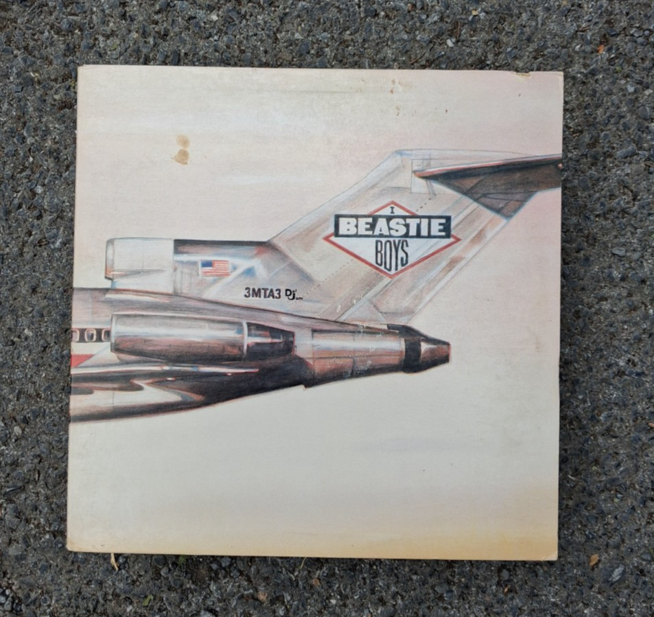 Beastie Boys Licensed to Ill LP Def Jam 1986 Gatefold Vinyl Hip Hop