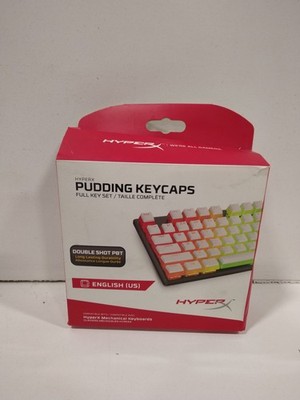HyperX Pudding Keycaps - Double Shot PBT Keycap Set with Translucent Layer fo...