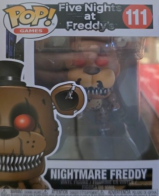 Funko Pop! Vinyl FNAFN Freddy #111 & Withered Chica # 1084 Both