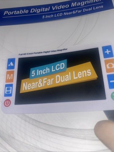 Tragbare digitale Video-Lupe 5 Zoll HD bunter LCD-Bildschirm MY EYE 5hd Dual-Objektiv - Bild 5 von 8