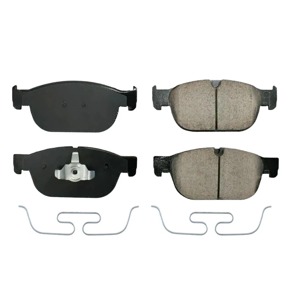 AWD Front Rear Drilled Brake Rotors Ceramic Brake Pads for Volvo S60 XC90 XC60 Foto 2 de 4