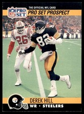 1990 Pro Set Derek Hill #748