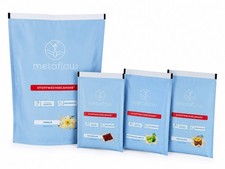 METAFLOW MetaFlow 450g gusto vaniglia 1 bustina grande + 3 bustine piccole! SET