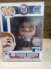 FUNKO Pop WASHINGTON NATIONALS THEODORE ROOSEVELT #15 MLB MASCOTS wPop Protector