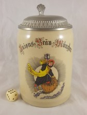 Bierkrug UNIONS BRÄU MÜNCHEN 0,5L. Replika Brauerei Krug selten Sammler