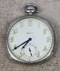Vintage Antique Elgin Art Deco Gents Pocket Watch Supreme IWC Co.