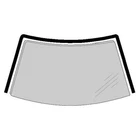 TOYOTA HI-ACE 1995 - 2012 WINDSCREEN MOULDING WITH RAIN CHANNEL