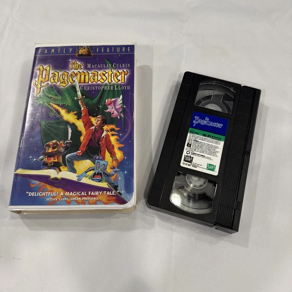 The Pagemaster (VHS, 1996) Macaulay Culkin  Foto 3 de 4