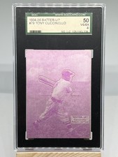 1934-36 Batter Up Baseball Cards 49