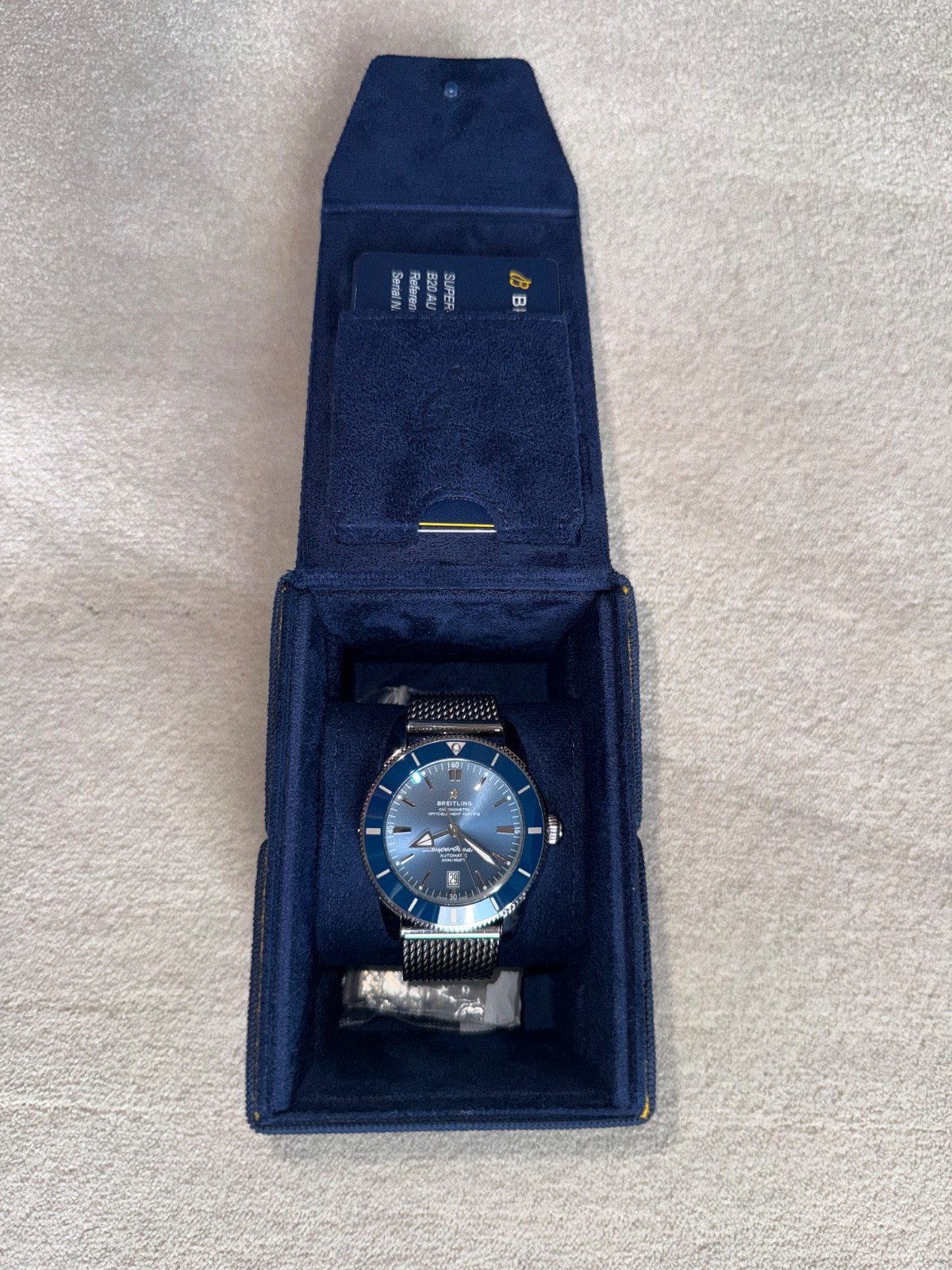 Breitling Superocean Heritage Blue Men's Watch - AB2020
