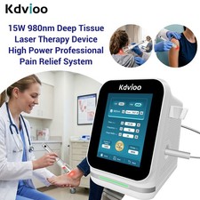 15W High Intensity Class 4 980nm Therapeutic Laser Physiotherapy Pain Relief Vet