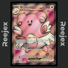 Blissey ex - 201/167 - Ultra Rare - Twilight Masquerade - Pokemon Card - NM/M