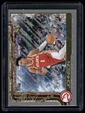 2025-26 Topps Holiday #H52 Jalen Johnson Glitter Holiday