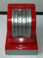 große Geobra Kaufladen Kasse Kunststoff/ Blech 4 stellig rar Klingelton No.1
