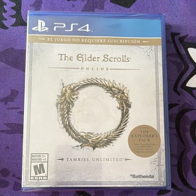 Bethesda The Elder Scrolls Online Tamriel Unlimited PS4 FACTORY SEALED 