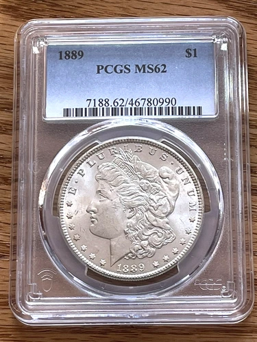 1889 Morgan Silver Dollar PCGS MS62