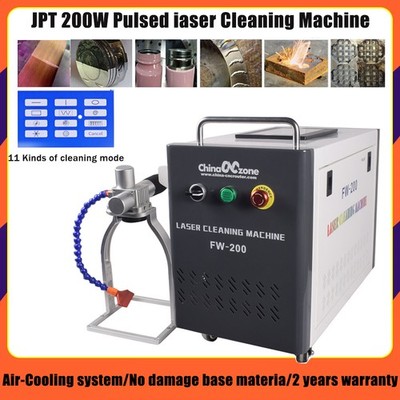 JPT 200W Pulse Laser Cleaning Machine Air-cooled For Ceramic tile/Oil/Paint Rust